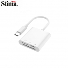 Lector de tarjeta para USB-C / con Puerto de carga PD30W   Serie 30  SLT-A515