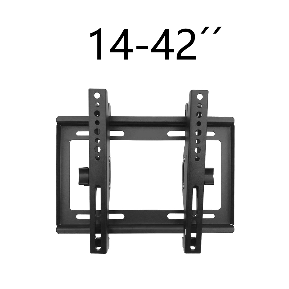 Soporte TV de Pared Articulado Inclinable y Giratorio para Pantallas de 14-42  Pulgadas, hasta 25