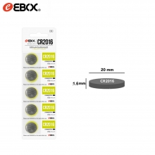 Pila de Bot�n Alcalina CR2016  3V