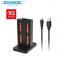 DOBE N-Switch 2 / Base De Carga 4 en 1 / Con Luz LED Indigador Para Consola N-Swtich 2  TNS-3192B