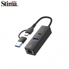 Adaptador USB/USB-C A RED/RJ45   Serie 29  RED-A511