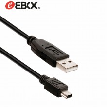 Cable MiniUSB a USB Macho v2.0 de 1.5 metros EUS1009