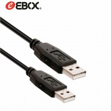 Cable USB Macho/Macho v2.0 de 1.5 metros EUS1001