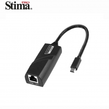 USB-C 3.0 Typec USB a LAN Gigabit Ethernet RJ45 Cable Conector Adaptador de red STR-A123