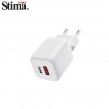 Cargador GaN Rapido  PD 35W  USB/C + USB/A   GAN-A493