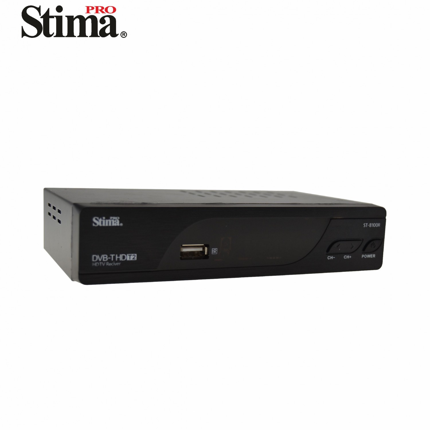 Sintonizador DVB-T2 HD 1080p con Grabación USB ST8100R
