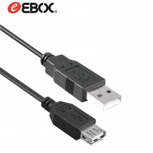 Cable USB Macho/Hembra v2.0 de 1.5 metros EUS1003