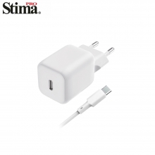 Kit Cargador GaN Rapido  PD 20W  USB-C con  Cable C-C   GAN-A490