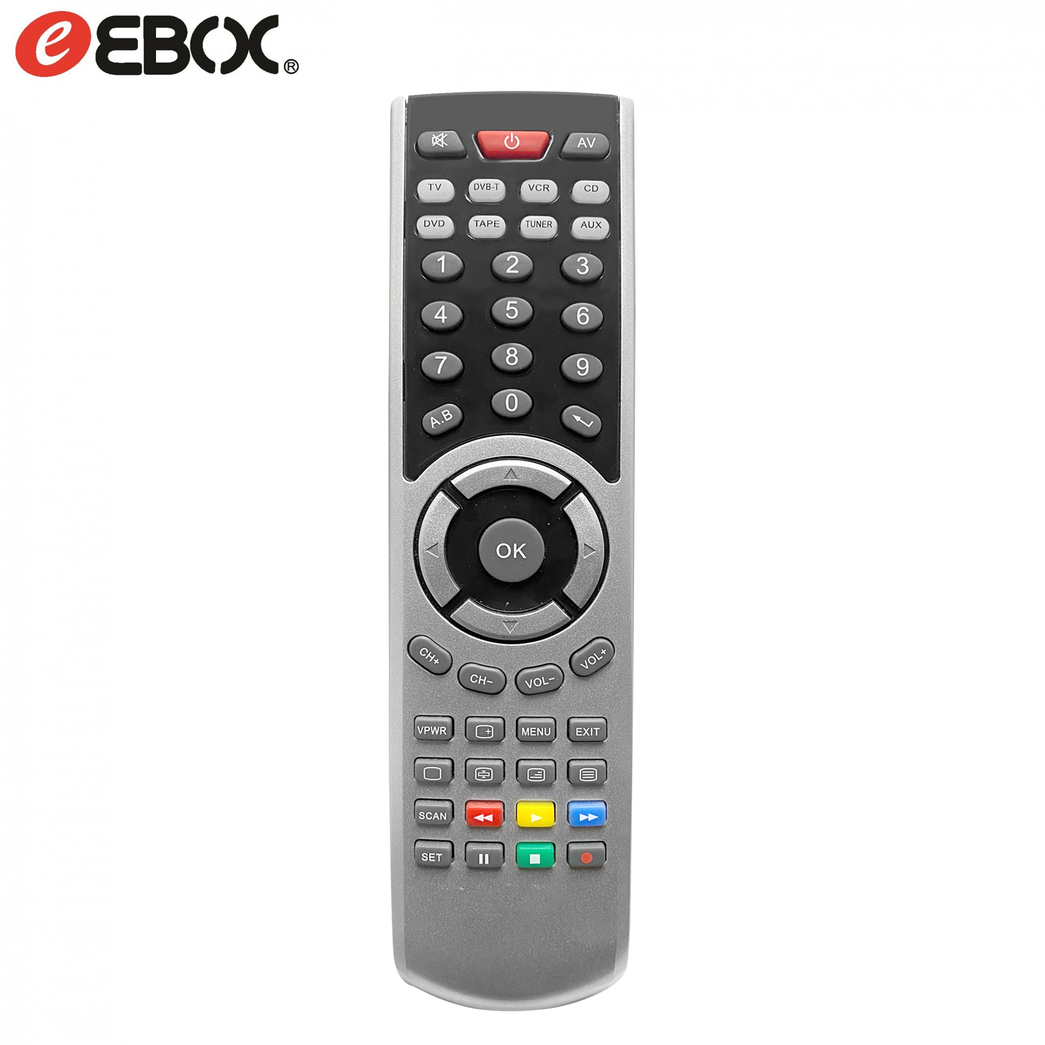 Mando a Distancia Universal para TV/DVB-T/CD/DVD/VCR/TUNER/AUX/TAPE MDU8100S
