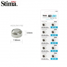 Pila de Bot�n Alcalina AG3/LR41  1.5V