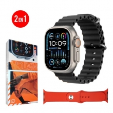 Kit Reloj Inteligente Con 1 correa repuesto  2.01��   V11 ULTRA 3