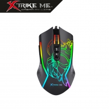Gaming Ratn Programables con Luz RGB / DPI 800/1600/2400/3200/4800/8000 / 1.5M  GM-327