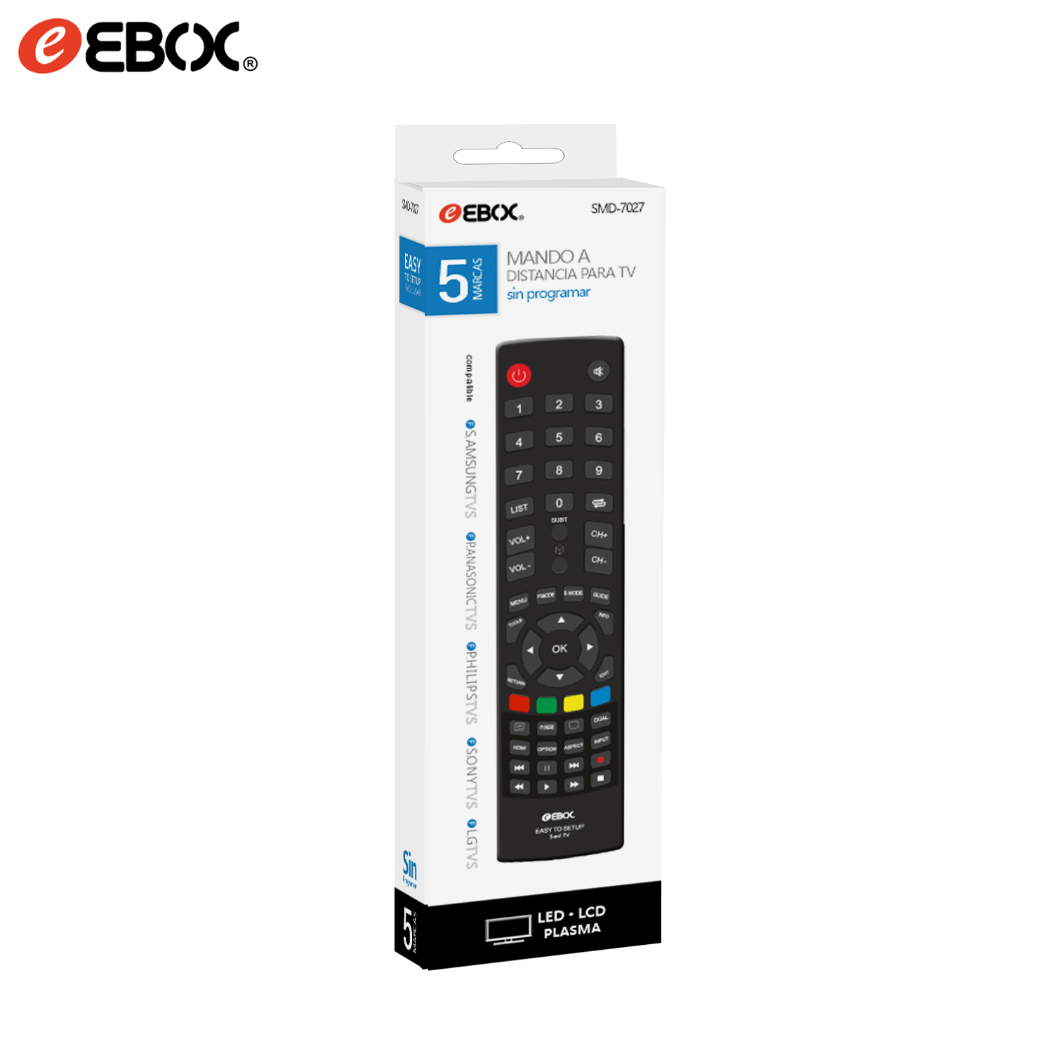 Mando Universal TV DVB-T DVD AUX TDT EBOX EMD4100